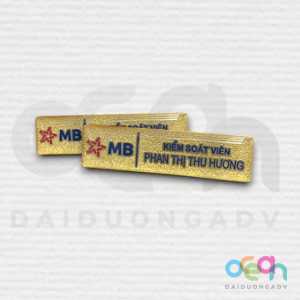Bảng Tên Ngân Hàng MB