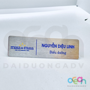 Bảng tên nhân viên maia