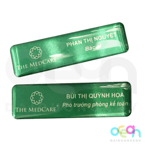 Bảng Tên Nhân Viên The Medcare