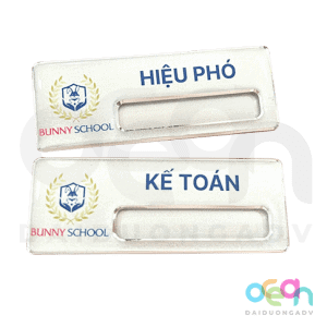 Bảng Tên Nhân Viên Bunny School