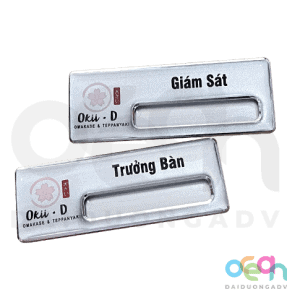 Bảng Tên Nhân Viên Okii