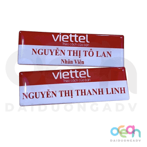Bảng Tên Nhân Viên Viettel 2